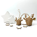 ohRudi * Free-eBook - Schnittmuster * Rentier - Geschenke-Anhänger - XMAS - Sewando