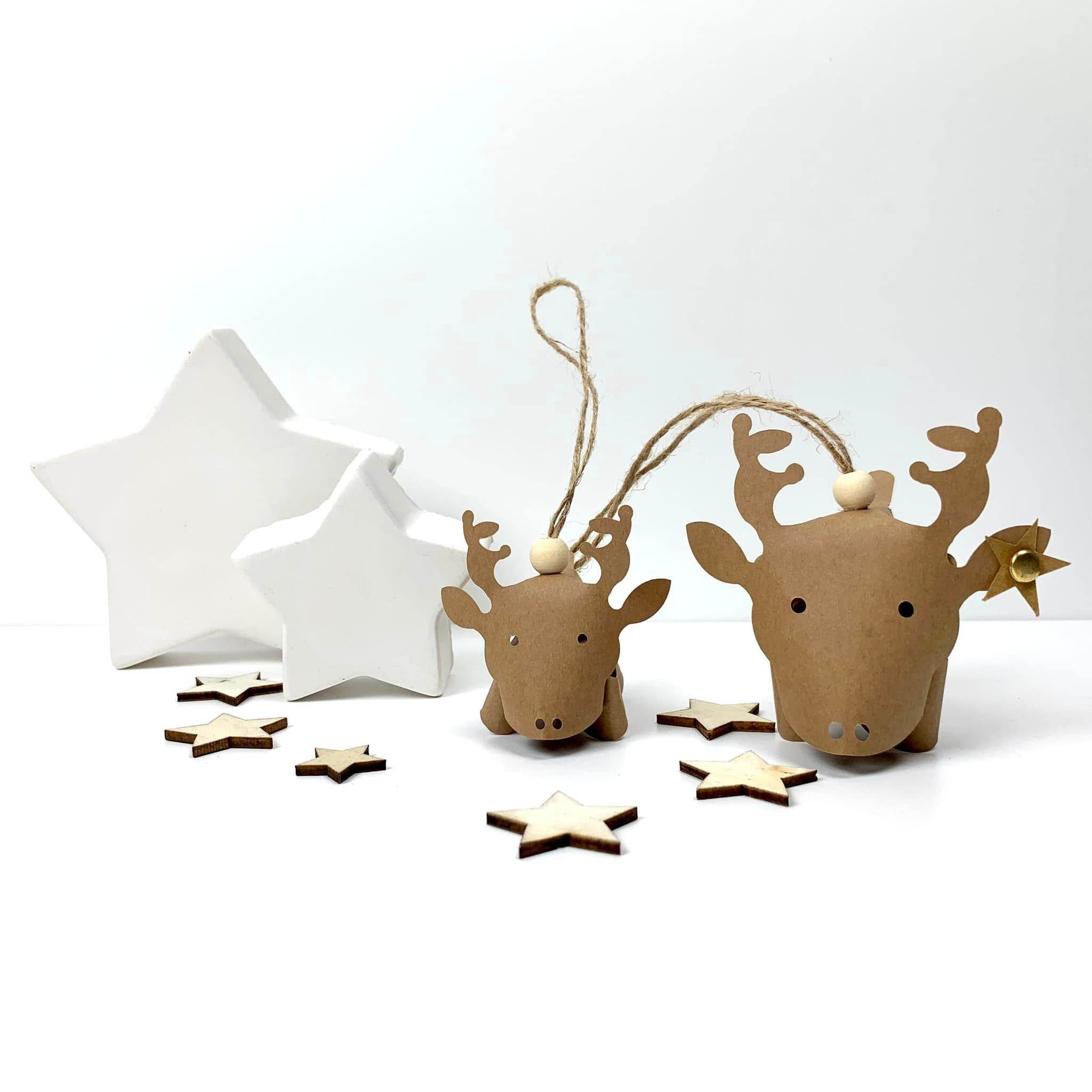 ohRudi * Free-eBook - Schnittmuster * Rentier - Geschenke-Anhänger - XMAS - Sewando