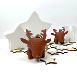 ohRudi * Free-eBook - Schnittmuster * Rentier - Geschenke-Anhänger - XMAS - Sewando