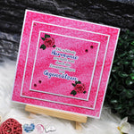 Plotterdatei Yin und Yang mit Rosen Sublimation, Digistamp, Digipaper ! - Sewando