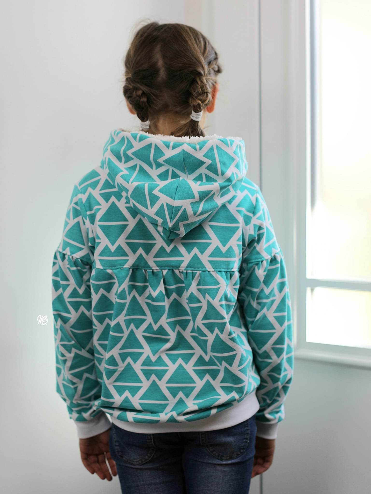 Schnittmuster Hoodie LAPPACH Kids Gr. 86/92 -146/152 : - Sewando