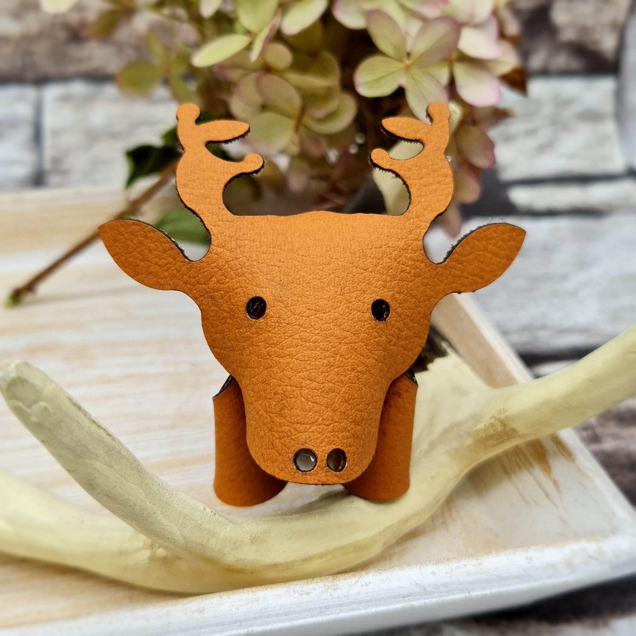 ohRudi * Free-eBook - Schnittmuster * Rentier - Geschenke-Anhänger - XMAS - Sewando