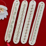 Stickdatei - Serviettenringe mit Schmuckband (8 Motive) - Sewando