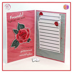 Plotterdatei Yin und Yang mit Rosen Sublimation, Digistamp, Digipaper ! - Sewando