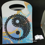 Plotterdatei Yin und Yang mit Rosen Sublimation, Digistamp, Digipaper ! - Sewando