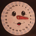 Adventskalender / Drehkalender Schneemann - Sewando