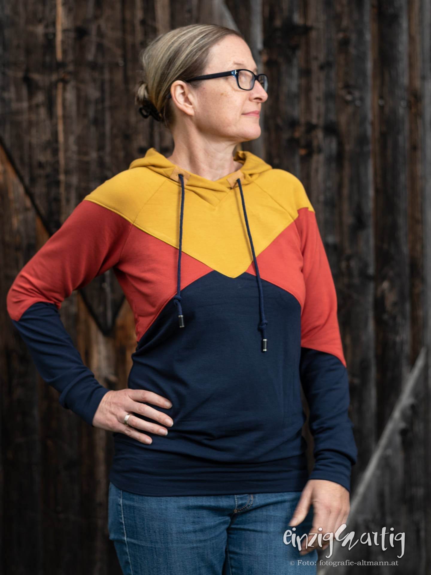 Schnittmuster Hoodie / Hoodiekleid ALIMONDA Gr. 34-54 : - Sewando