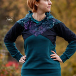 Schnittmuster Hoodie / Hoodiekleid ALIMONDA Gr. 34-54 : - Sewando