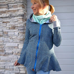 VISBY.sweatjacke | Damen | 32-48 | Schnitt : - Sewando