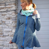 VISBY.sweatjacke | Damen | 32-48 | Schnitt : - Sewando