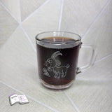 Plotterdatei Steinbock mit Mohn Sublimation, Digistamp, Digipaper ! - Sewando