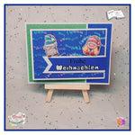 Plotterdatei Weihnachtswichtel Sublimation, Digistamp, Digipaper ! - Sewando