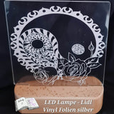 Digiset Yin und Yang mit Rosen Plotten, Sublimation, Drucken, Digistamp, Digipaper ! - Sewando