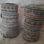 Stickdatei - Serviettenringe mit Schmuckband (8 Motive) - Sewando