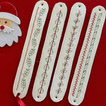 Stickdatei - Serviettenringe mit Schmuckband (8 Motive) - Sewando