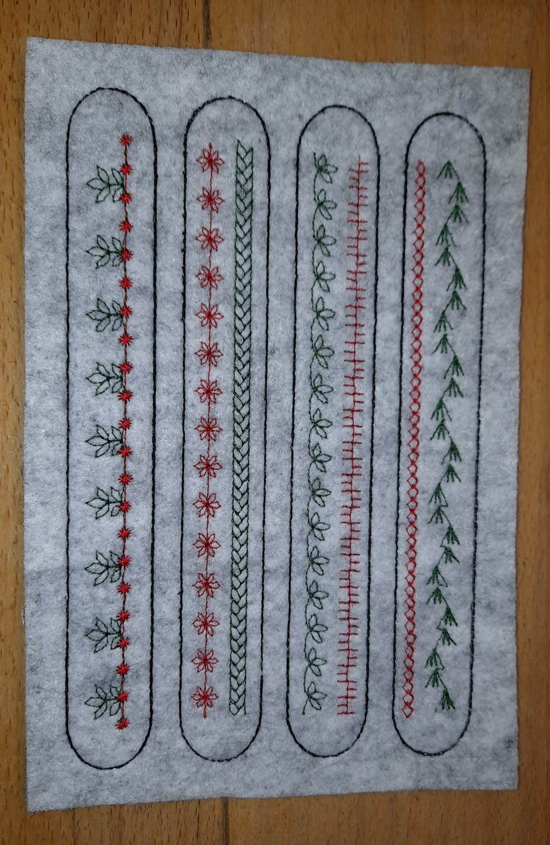 Stickdatei - Serviettenringe mit Schmuckband (8 Motive) - Sewando