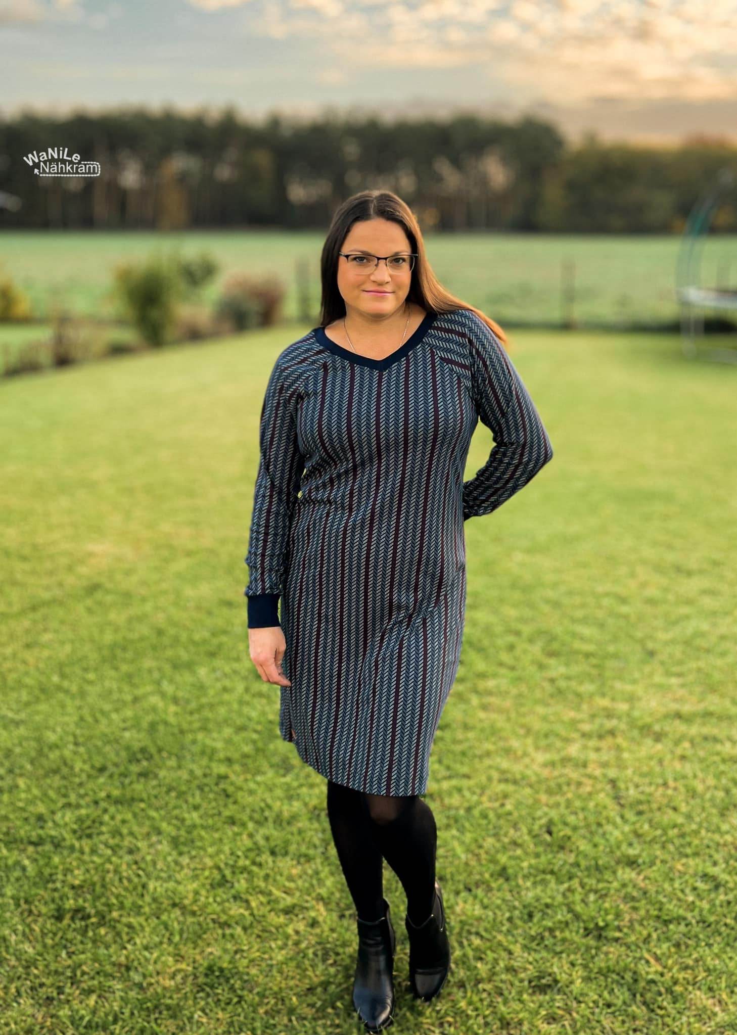 Schnittmuster Hoodie / Hoodiekleid ALIMONDA Gr. 34-54 : - Sewando