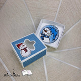 Digiset Schneemänner Plotten, Sublimation, Drucken, Digistamp, Digipaper ! - Sewando