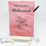 Plotterdatei Yin und Yang mit Rosen Sublimation, Digistamp, Digipaper ! - Sewando