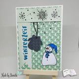 Digiset Schneemänner Plotten, Sublimation, Drucken, Digistamp, Digipaper ! - Sewando