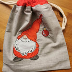 Stickdatei - SANTA-Gnom (3 Dateien) - Sewando