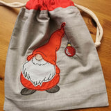 Stickdatei - SANTA-Gnom (3 Dateien) - Sewando