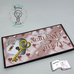 Plotterdatei Herzschloss mit Schlüssel Sublimation, Drucken, Digistamp, Digipaper - Sewando