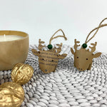 ohRudi * Free-eBook - Schnittmuster * Rentier - Geschenke-Anhänger - XMAS - Sewando