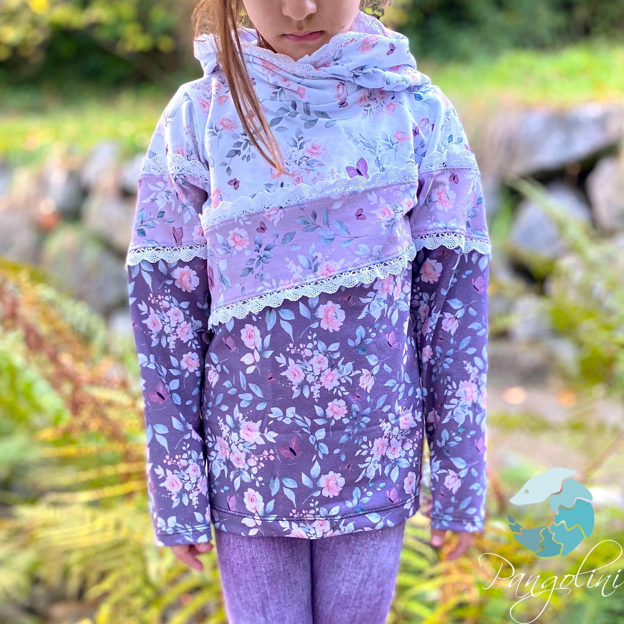 Schnittmuster Hoodie Lil Stripes Gr.74-122 - Sewando