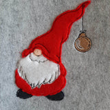 Stickdatei - SANTA-Gnom (3 Dateien) - Sewando