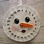 Adventskalender / Drehkalender Schneemann - Sewando