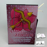 Plotterdatei Schütze mit Amaryllis Sublimation, Digistamp, Digipaper ! - Sewando