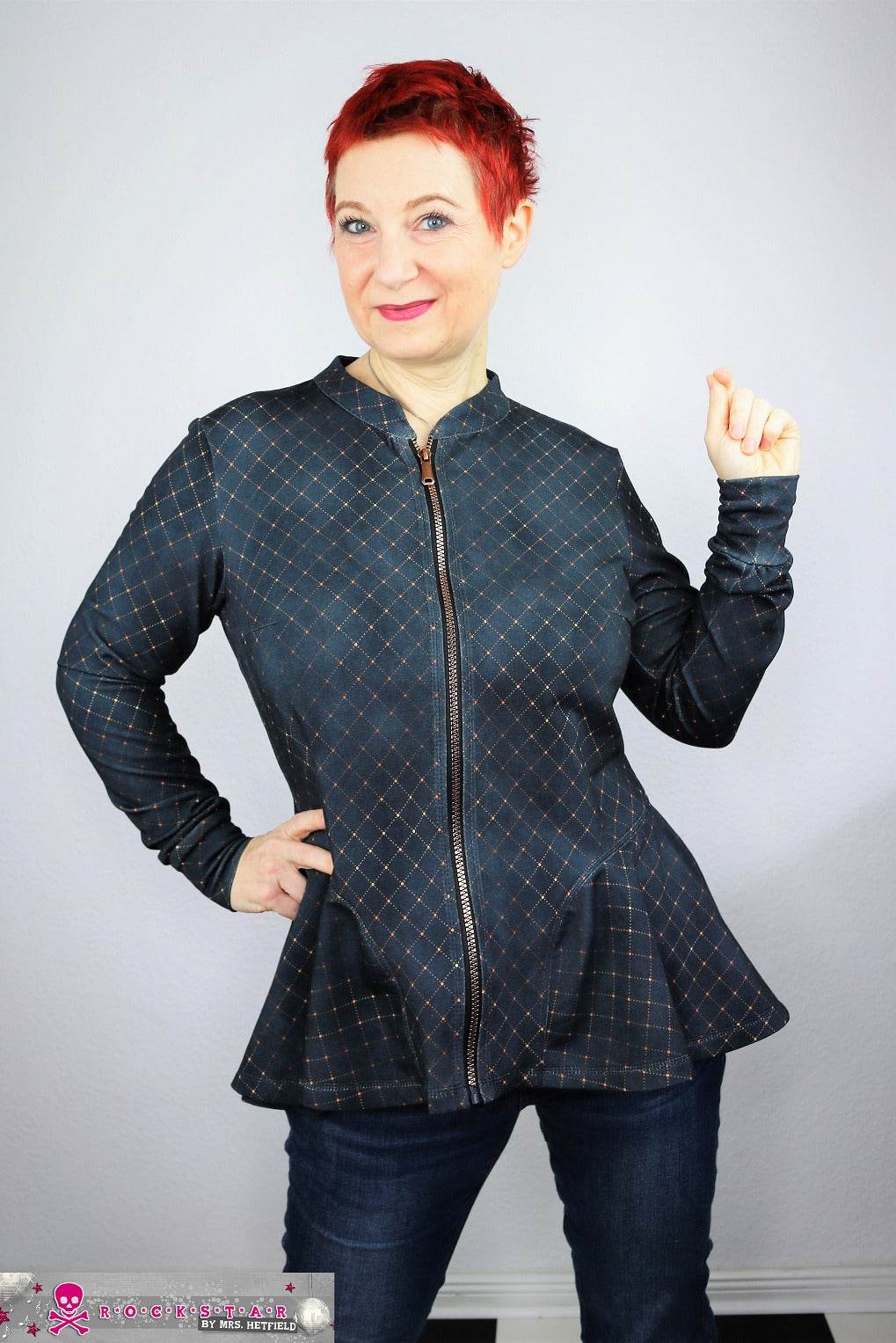VISBY.sweatjacke | Damen | 32-48 | Schnitt : - Sewando