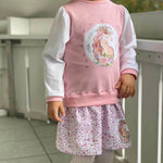 Schnittmuster Cutie Girl Danielle NUR Oberteil Gr.74-122 - Sewando