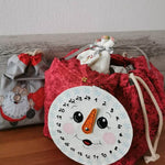 Adventskalender / Drehkalender Schneemann - Sewando