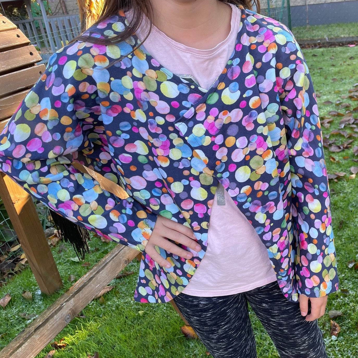 Schnittmuster Lena Cardigan Gr. 98/104 - 158/164 - Sewando