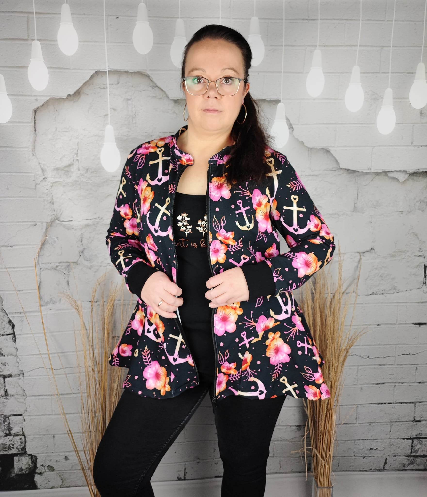 VISBY.sweatjacke | Damen | 32-48 | Schnitt : - Sewando