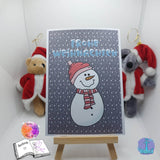Digiset Schneemänner Plotten, Sublimation, Drucken, Digistamp, Digipaper ! - Sewando
