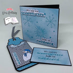 Digiset Schneemänner Plotten, Sublimation, Drucken, Digistamp, Digipaper ! - Sewando
