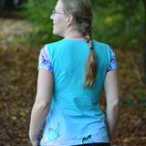 Schnittmuster Shirt Fran mit Wickeloptik Gr. 32-48 - Sewando