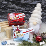 Plotterdatei Weihnachtswichtel Sublimation, Digistamp, Digipaper ! - Sewando