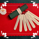 Stickdatei - Serviettenringe mit Schmuckband (8 Motive) - Sewando