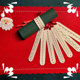 Stickdatei - Serviettenringe mit Schmuckband (8 Motive) - Sewando