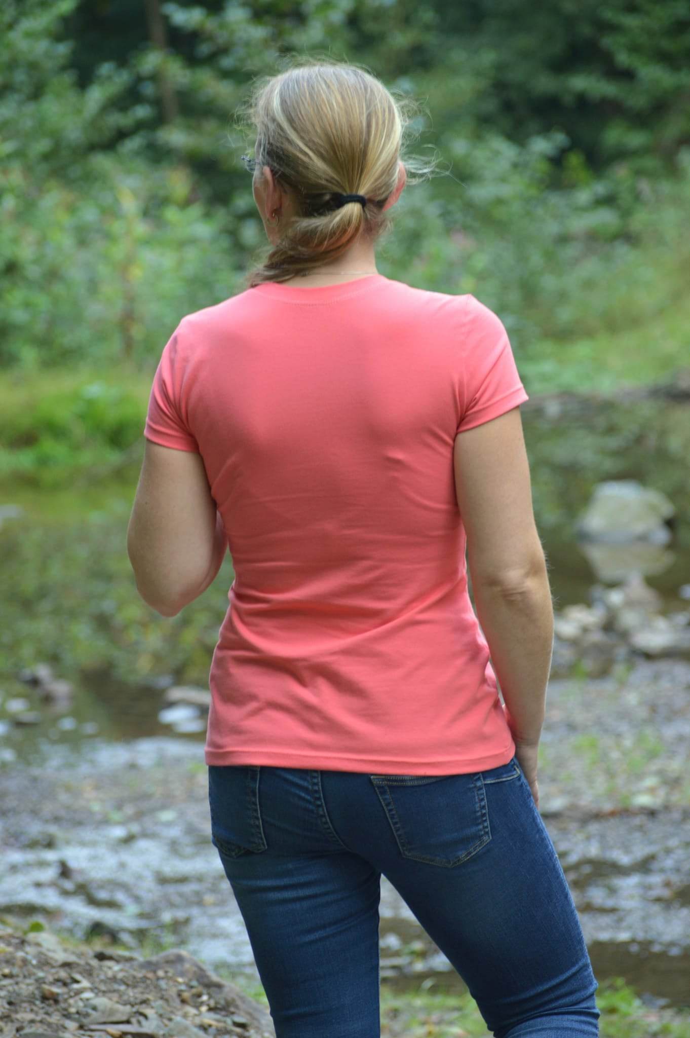 Schnittmuster Shirt Fran mit Wickeloptik Gr. 32-48 - Sewando