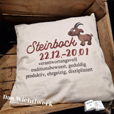 Plotterdatei Steinbock mit Mohn Sublimation, Digistamp, Digipaper - Sewando