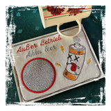 Stickdatei - Mugrug "Außer Betrieb - Akku leer"