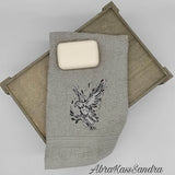 Adler Stickdatei – filigranes Naturmotiv für kreative Projekte - Sewando