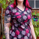 Schnittmuster Shirt Fran mit Wickeloptik Gr. 32-48 - Sewando