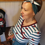 Schnittmuster Shirt Fran mit Wickeloptik Gr. 32-48 - Sewando