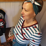 Schnittmuster Shirt Fran mit Wickeloptik Gr. 32-48 - Sewando